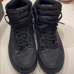All Leather air Jordan retro shoes